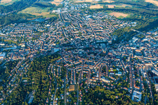 Pirmasens in the state Rhineland-Palatinate, Germany seen from a drone