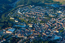 Aerial view of Pirmasens in the state Rhineland-Palatinate, Germany