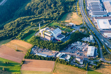 Waste incineration in the district Fehrbach in Pirmasens in the state Rhineland-Palatinate, Germany