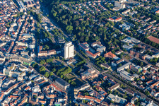Building of the municipal administration and Town hall Kaiserslautern in Kaiserslautern in the state Rhineland-Palatinate, Germany