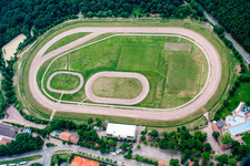 Herxheim, racecourse in Herxheim bei Landau in the state Rhineland-Palatinate, Germany