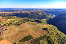 Plateau above the Nahe in Duchroth in the state Rhineland-Palatinate, Germany