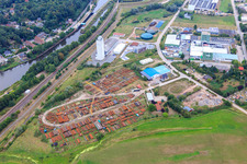 STOCK pipe wholesale in Lauenburg in the state Schleswig Holstein, Germany