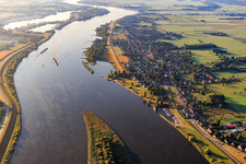 Bunthäuser Spitze in the Elbe in the district Wilhelmsburg in Hamburg in the state Hamburg, Germany