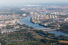 Southern Elbe Bridges in the district Harburg in Hamburg in the state Hamburg, Germany