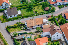 Jahnstr in Barbelroth in the state Rhineland-Palatinate, Germany out of the air