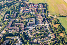 Outskirts residential in William-Watt Street in Lueneburg in the state Lower Saxony, Germany