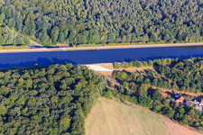 Tunnel of Erbstorfer Landstraße under the Elbe Lateral Canal in Scharnebeck in the state Lower Saxony, Germany