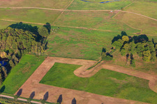 Meadows on the Elbe-Lübeck Canal in Dalldorf in the state Schleswig Holstein, Germany