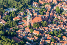 Church building St. Michaeliskirche in Lueneburg in the state Lower Saxony, Germany