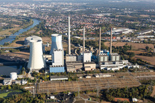 Staudinger coal and gas power plant on the Main near Hanau in Großkrotzenburg in the state Hesse, Germany