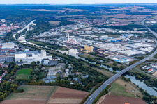 Maintal industrial park in the district Oberndorf in Schweinfurt in the state Bavaria, Germany