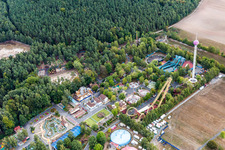 Amusement park in the district Langenberg in Geiselwind in the state Bavaria, Germany