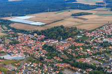 View from the southeast in Wiesentheid in the state Bavaria, Germany
