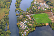 Camping Katzenkopf am Main in Sommerach in the state Bavaria, Germany