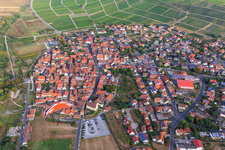 St. Eucharius in the village center in Sommerach in the state Bavaria, Germany