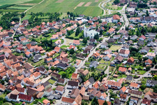 Catholic Church in the district Rechtenbach in Schweigen-Rechtenbach in the state Rhineland-Palatinate, Germany