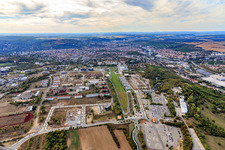 Meadow park at Beitwalk in the district Frauenland in Würzburg in the state Bavaria, Germany