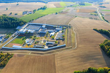 Aerial photograpy of Correctional facility Correctional facility Adelsheim in Adelsheim in the state Baden-Wuerttemberg, Germany