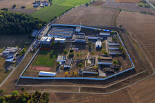 Correctional facility Correctional facility Adelsheim in Adelsheim in the state Baden-Wuerttemberg, Germany from above