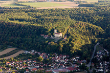 Castle of the fortress Guttenberg in Hassmersheim in the state Baden-Wurttemberg, Germany