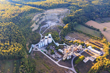 Heidelberg Materials quarry in Haßmersheim in the state Baden-Wuerttemberg, Germany
