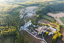 Quarry in Haßmersheim in the state Baden-Wuerttemberg, Germany