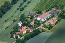 Main Street in Hergersweiler in the state Rhineland-Palatinate, Germany