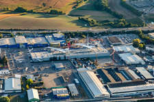 Museum building ensemble Auto & Technik MUSEUM SINSHEIM in the district Steinsfurt in Sinsheim in the state Baden-Wurttemberg, Germany