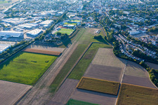 Gliding site in the district Rohrbach in Sinsheim in the state Baden-Wuerttemberg, Germany