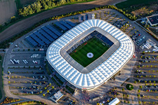 Soccer Stadium WIRSOL Rhein-Neckar-Arena of TSG 1899 Hoffenheim in Sinsheim in the state Baden-Wurttemberg, Germany