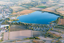 Hardtsee Leisure Center in the district Ubstadt in Ubstadt-Weiher in the state Baden-Wuerttemberg, Germany