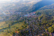 Aerial photograpy of Saverne in the state Bas-Rhin, France