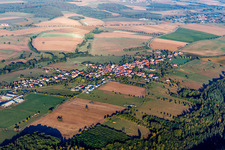 Aerial photograpy of Pfalzweyer in the state Bas-Rhin, France