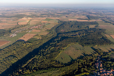 Aerial photograpy of Eschbourg in the state Bas-Rhin, France