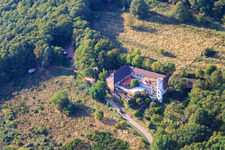 Slevogthof Neukastel in Leinsweiler in the state Rhineland-Palatinate, Germany out of the air