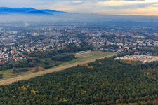 Airport Rastatt Baldenau in Rastatt in the state Baden-Wuerttemberg, Germany