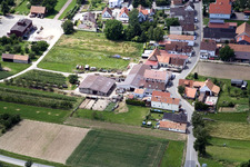 Wiesenstr in the district Mühlhofen in Billigheim-Ingenheim in the state Rhineland-Palatinate, Germany