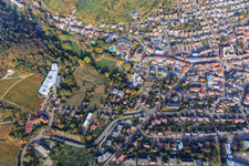 Kurpark and Edith Stein Clinic - Clinic for Orthopaedics from the South in Bad Bergzabern in the state Rhineland-Palatinate, Germany