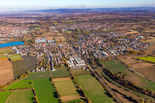 Stettfeld in the district Bad Langenbrücken in Bad Schönborn in the state Baden-Wuerttemberg, Germany