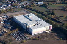 Industrial area in Östringen in the state Baden-Wuerttemberg, Germany