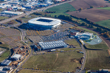 WIRSOL Rhein-Neckar-Arena in the district Steinsfurt in Sinsheim in the state Baden-Wuerttemberg, Germany