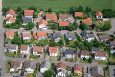 Lessingstr in Steinweiler in the state Rhineland-Palatinate, Germany