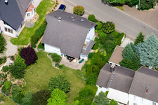 Klingbachstr in Steinweiler in the state Rhineland-Palatinate, Germany out of the air