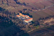 Complex of the hotel building Wohlfuehlhotel Alte Rebschule and Gasthaus Sesel in Rhodt unter Rietburg in the state Rhineland-Palatinate, Germany
