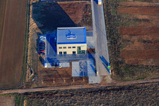 Aerial photograpy of Netgo tax GmbH in Herxheim bei Landau in the state Rhineland-Palatinate, Germany