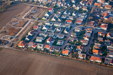 Siedlerweg new development area in Steinweiler in the state Rhineland-Palatinate, Germany