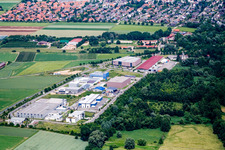 Industrial Park West in Herxheim bei Landau in the state Rhineland-Palatinate, Germany