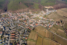 Raiffeisenstrasse x Neubergstrasse in the district Königsbach in Neustadt an der Weinstraße in the state Rhineland-Palatinate, Germany