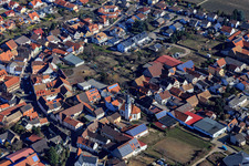 Protestant St. Martin's Church in Gönnheim in the state Rhineland-Palatinate, Germany
